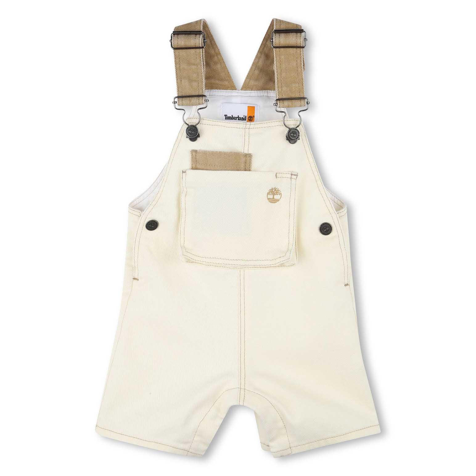 Timberland Twill Overalls 6-12M